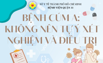 (HCDC) Bệnh cúm A: Không nên tự ý xét nghiệm và điều trị